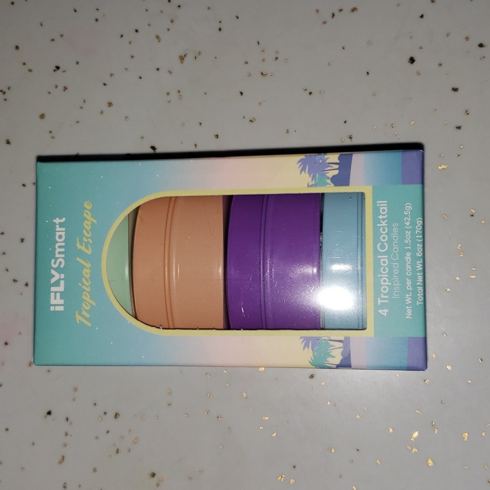 iFLY Smart Tropical Escape 4 pack candles
